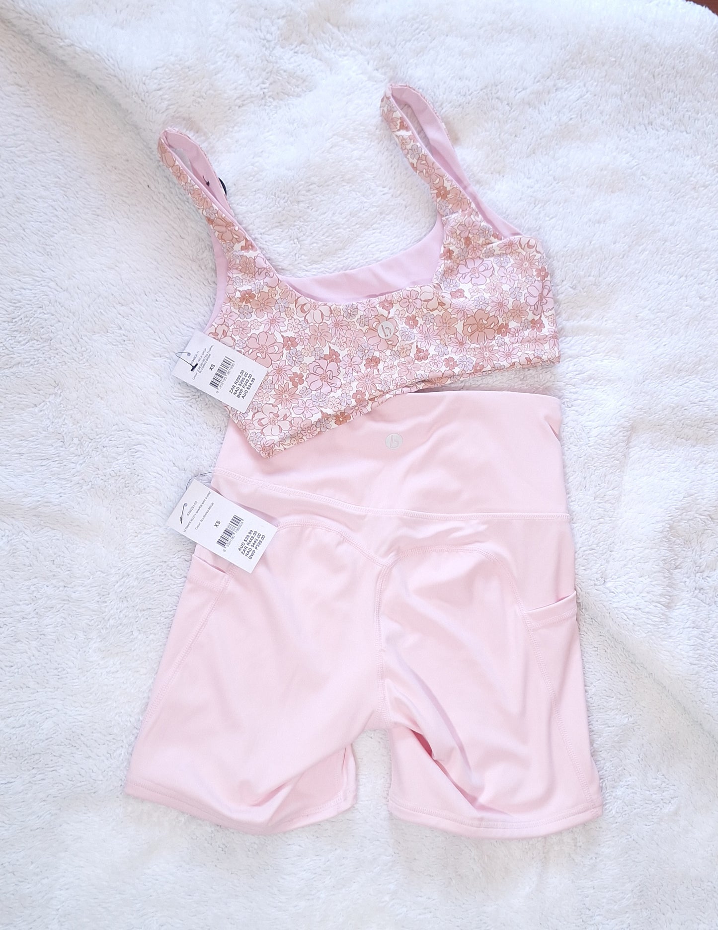 Cotton On - Square Neck Crop , Ultimate Booty Shaper Bike Short