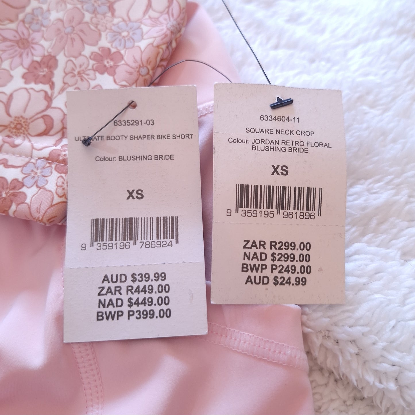 Cotton On - Square Neck Crop , Ultimate Booty Shaper Bike Short