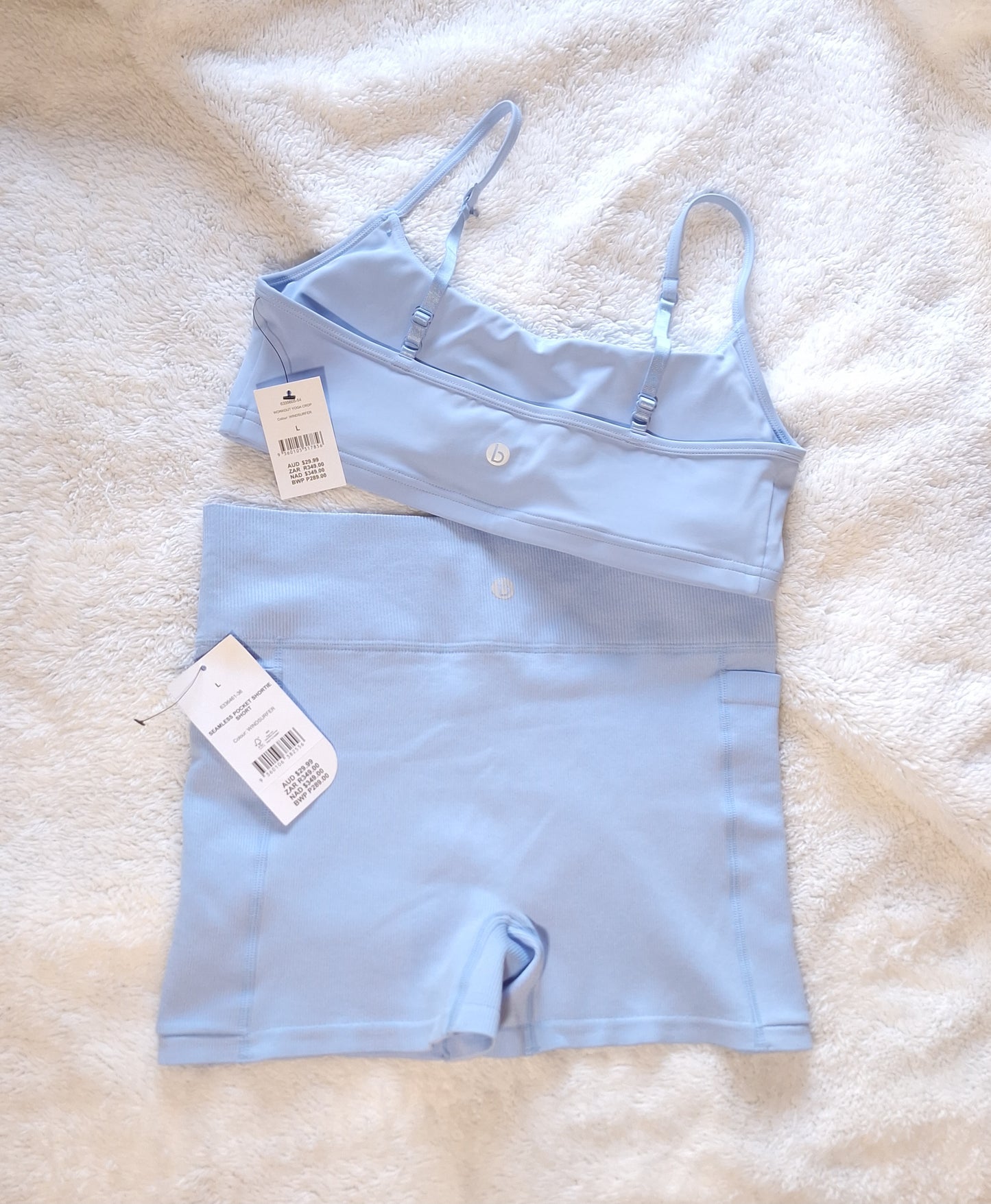 Cotton On - Workout Yoga Crop , Seamless Pocket Shortie Short