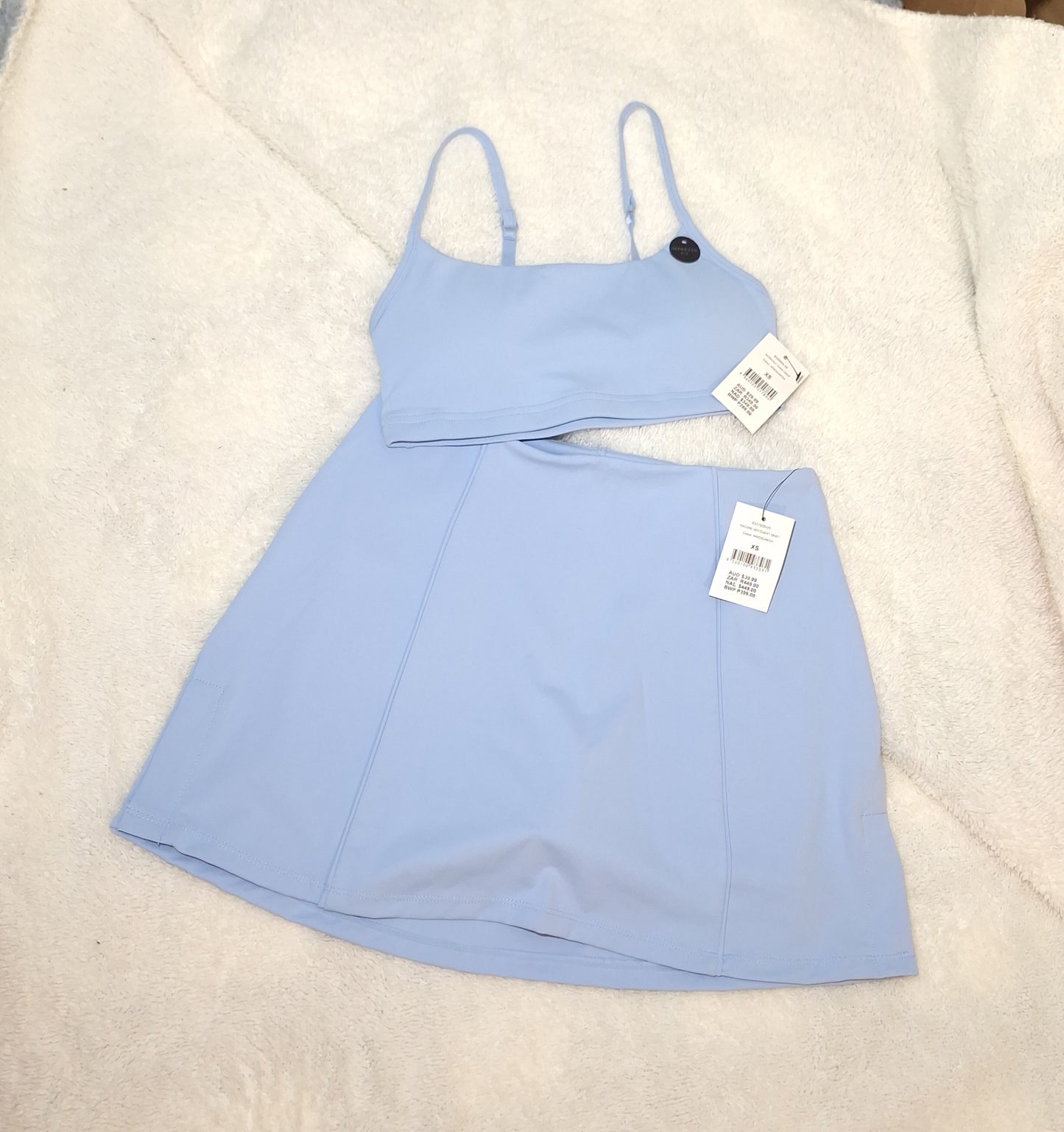Cotton On Workout Yoga Crop, Encore Movement Skirt