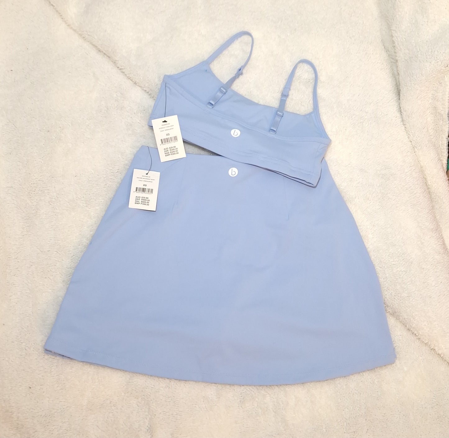 Cotton On Workout Yoga Crop, Encore Movement Skirt