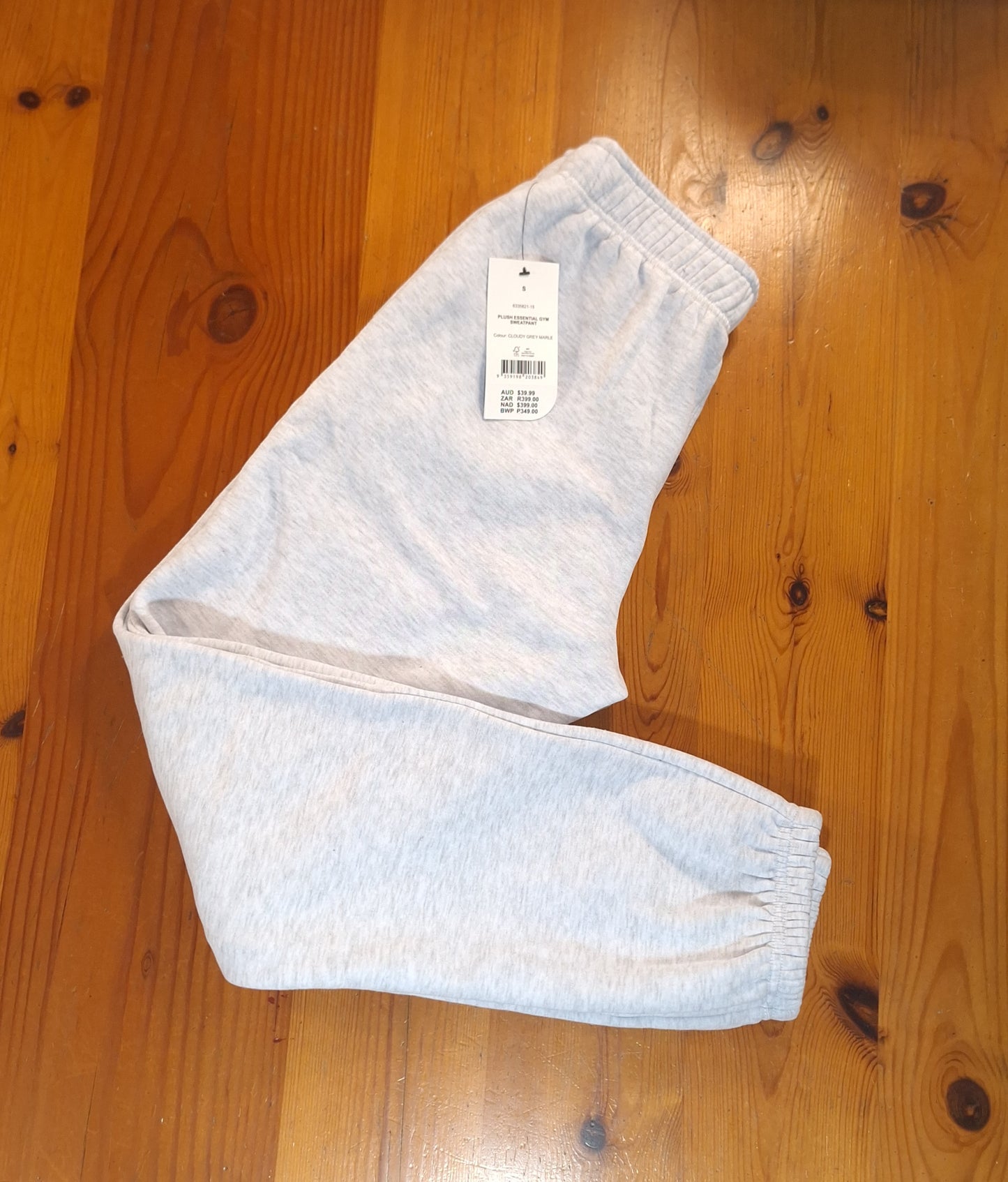 Cotton On PLUSH ESSENTIAL GYM TRACKBROEK Kleur: Wit