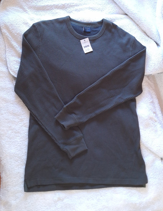 Cotton On - Chunky Waffle Long Sleeve T-Shirt (Pull Over ,Jersey)