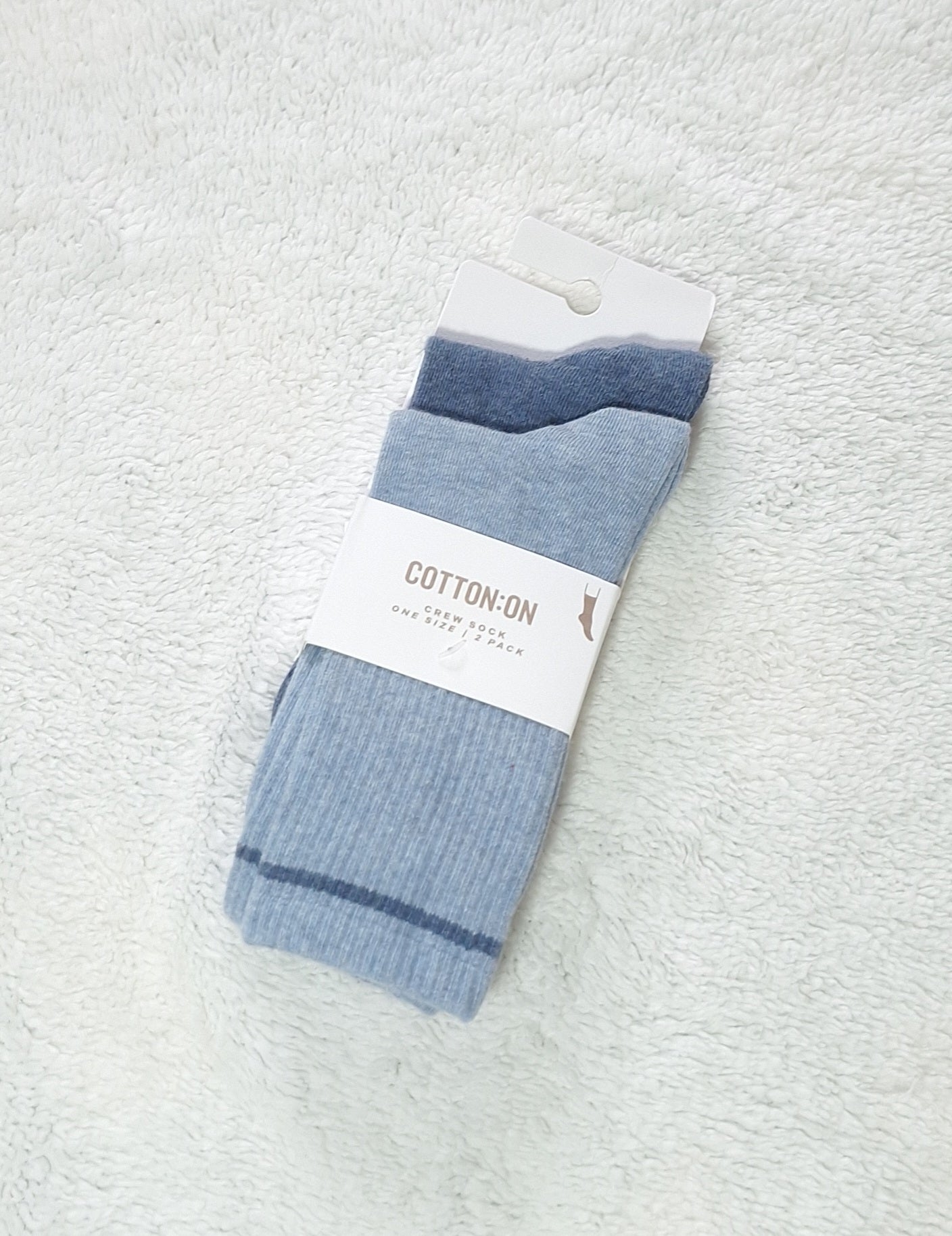 Cotton On - The Perfect Pair Crew Sock 2PK