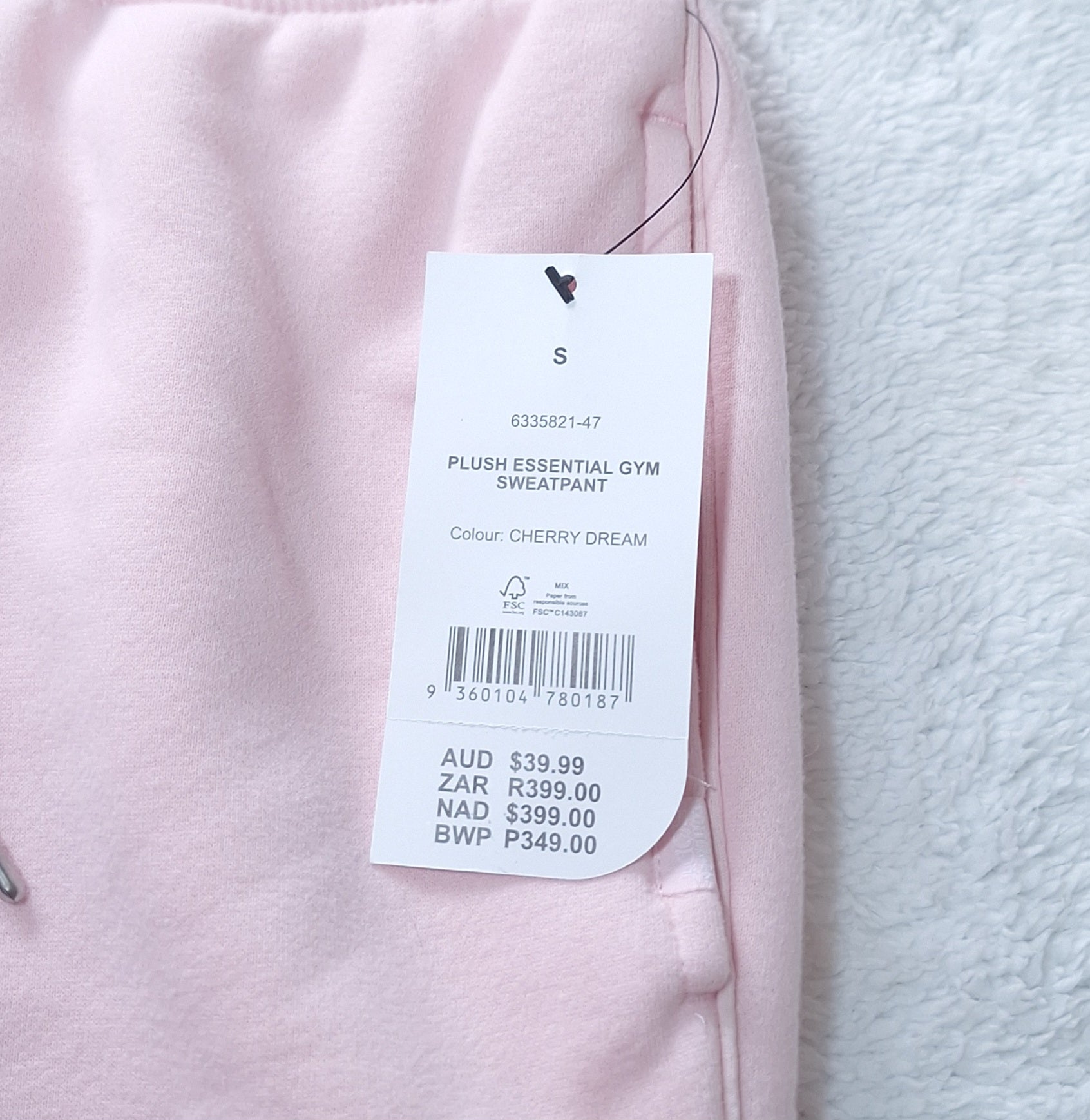 Cotton On - PLUSH ESSENTIAL GYM TRACKPANT