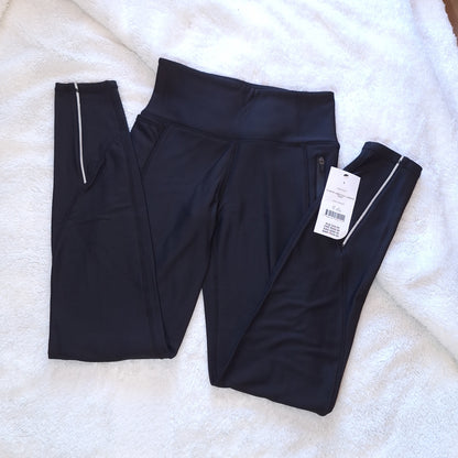 Katoen op fleece gevoerde (VOLLE LENGTE) Tights. Die knus winter noodsaaklik