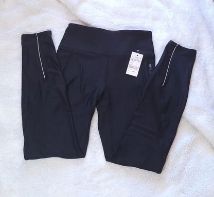 Katoen op fleece gevoerde (VOLLE LENGTE) Tights. Die knus winter noodsaaklik