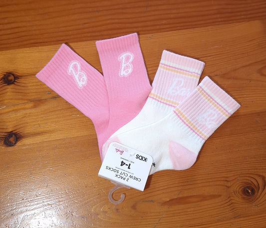 Cotton On - Kids 2 Pack Crew Socks