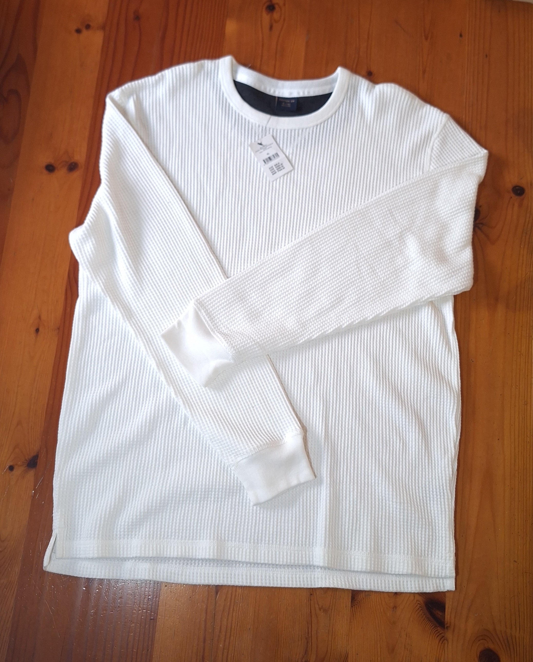 Cotton On - Chunky Waffle Long Sleeve T-Shirt