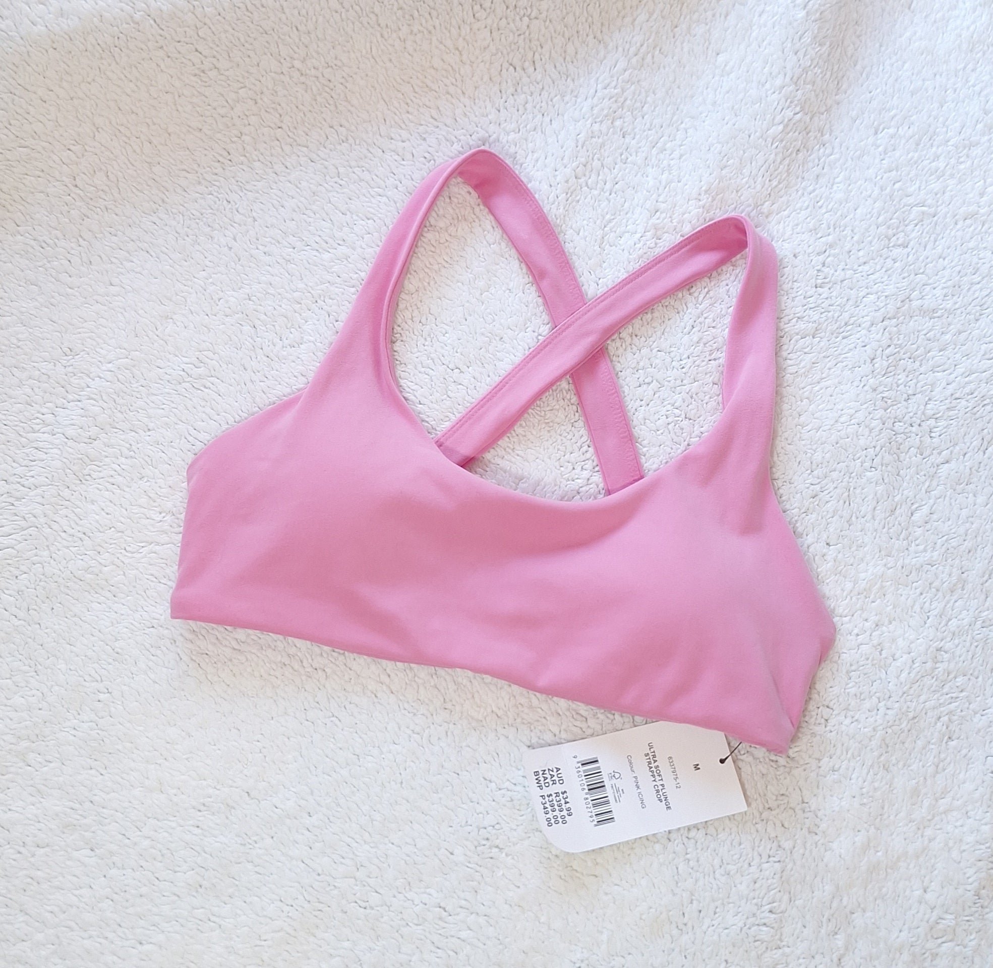 Cotton On - Ultra Soft Plunge Strappy Crop