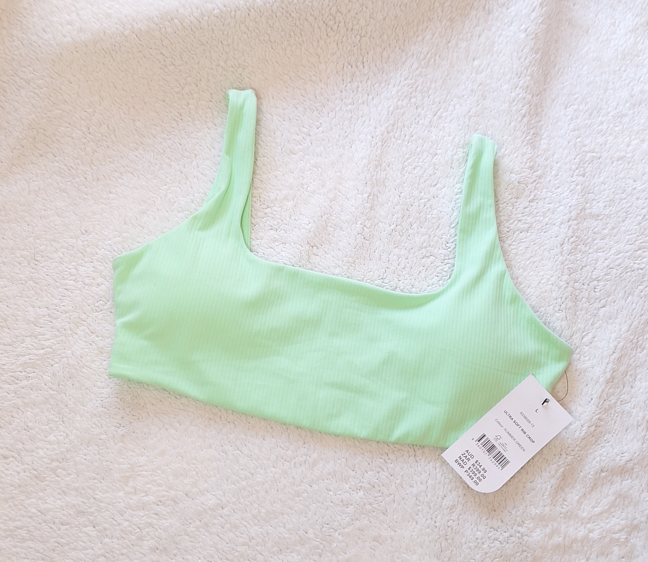 Cotton On Ultra Soft Rib Crop
