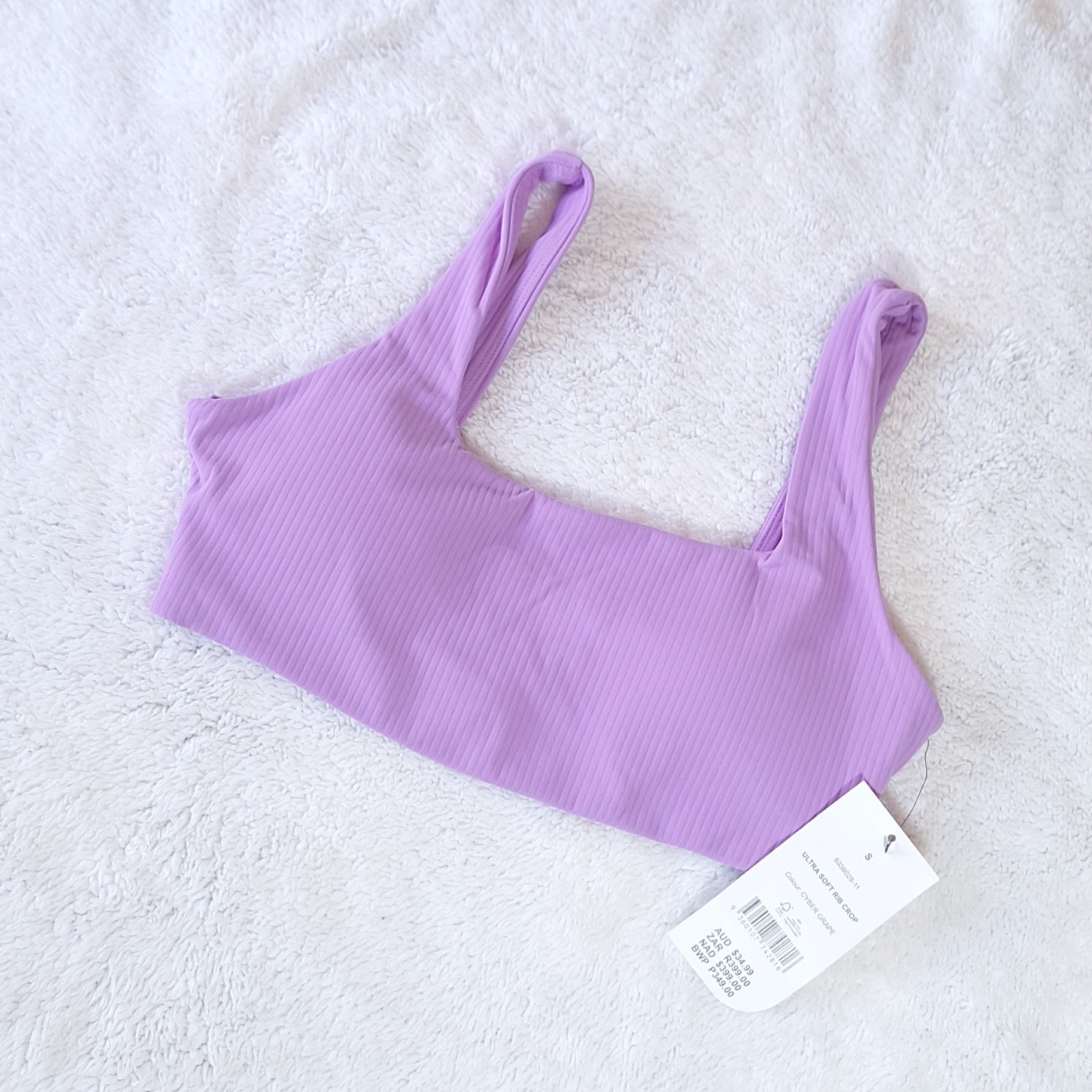 Cotton On Ultra Soft Rib Crop