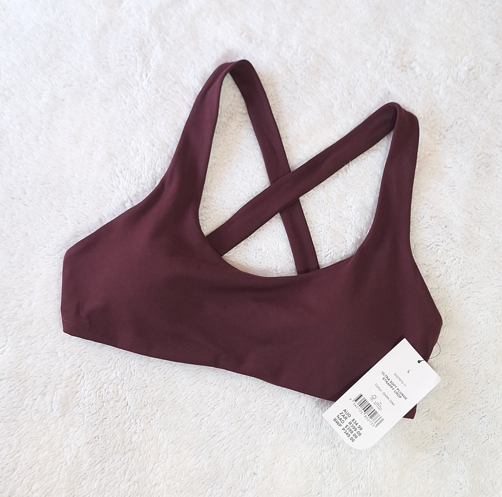 Cotton On - Ultra Soft Plunge Strappy Crop