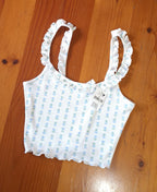 Cotton On Rib Ruffle Cami