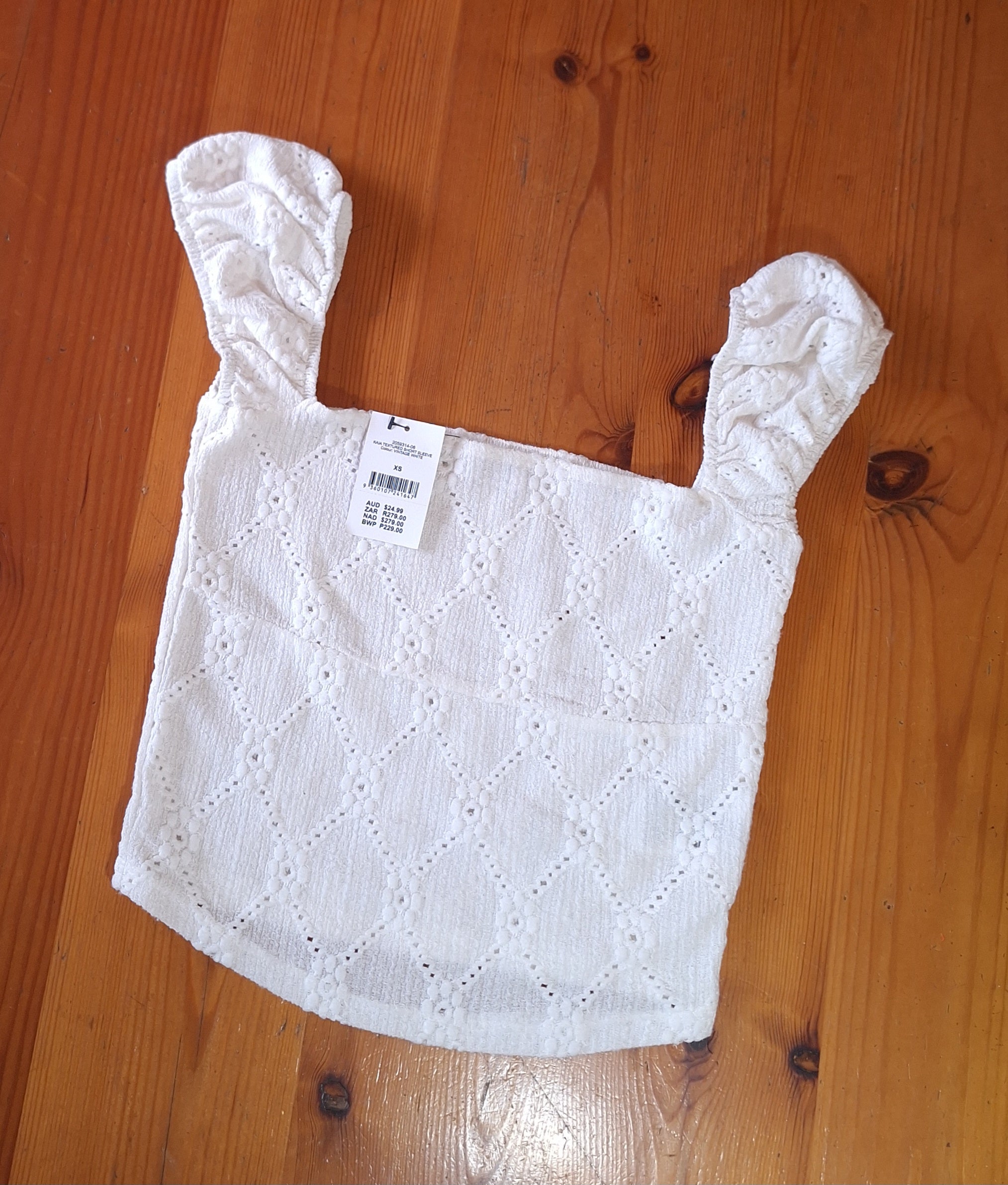 Cotton On Kaia Textured Short Sleeve
