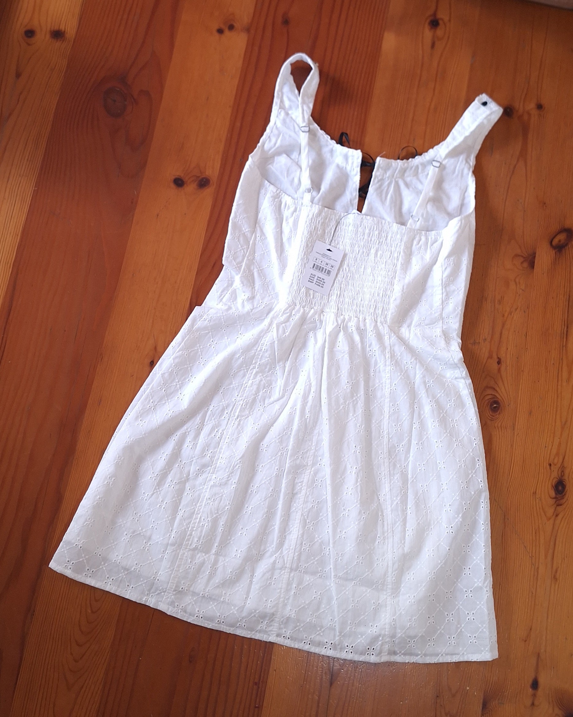 Cotton On Ribbon Broderie Mini Dress