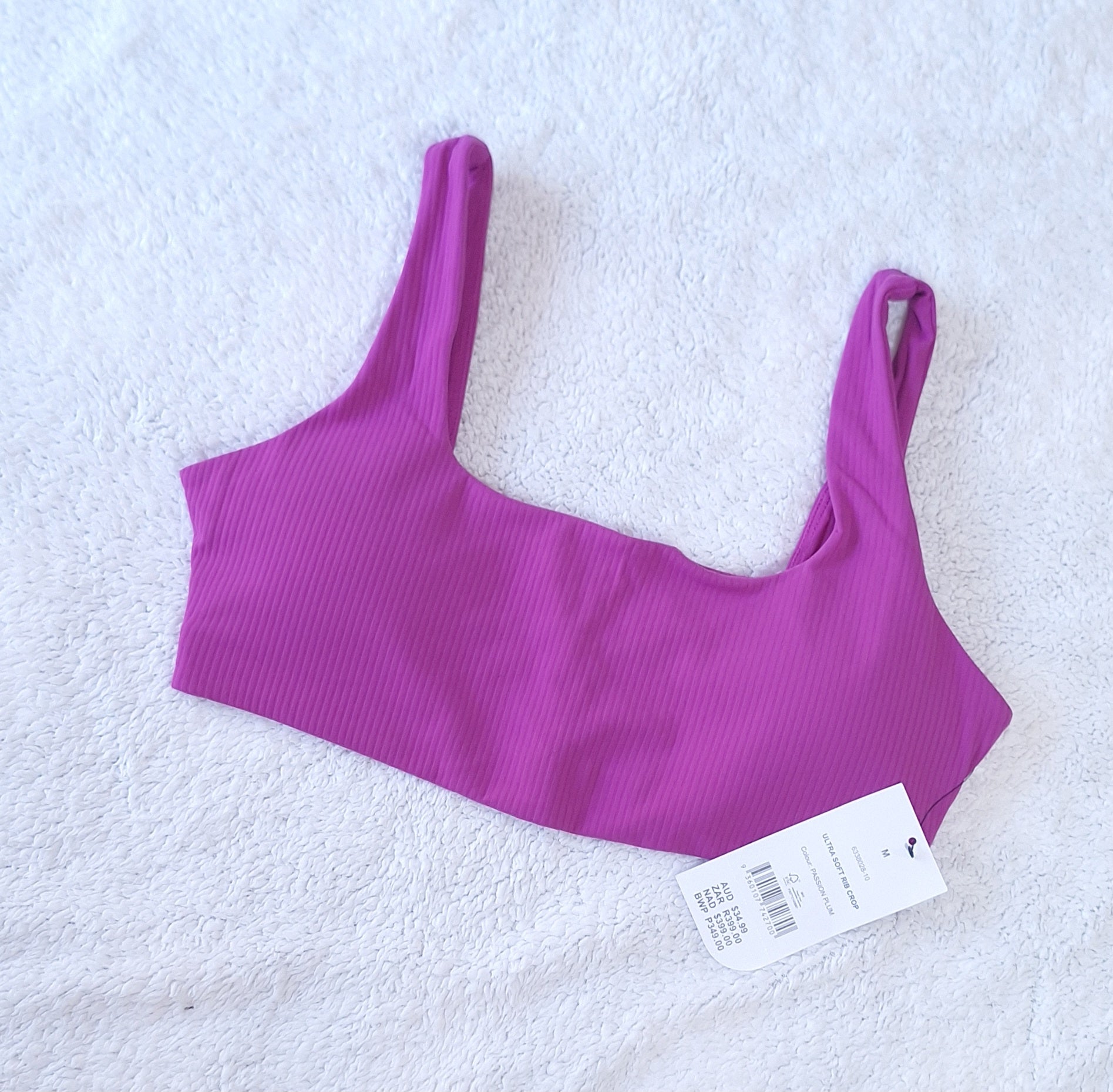 Cotton On Ultra Soft Rib Crop