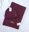 Cotton On Piper Ribbed Beanie & Scarve Combo
