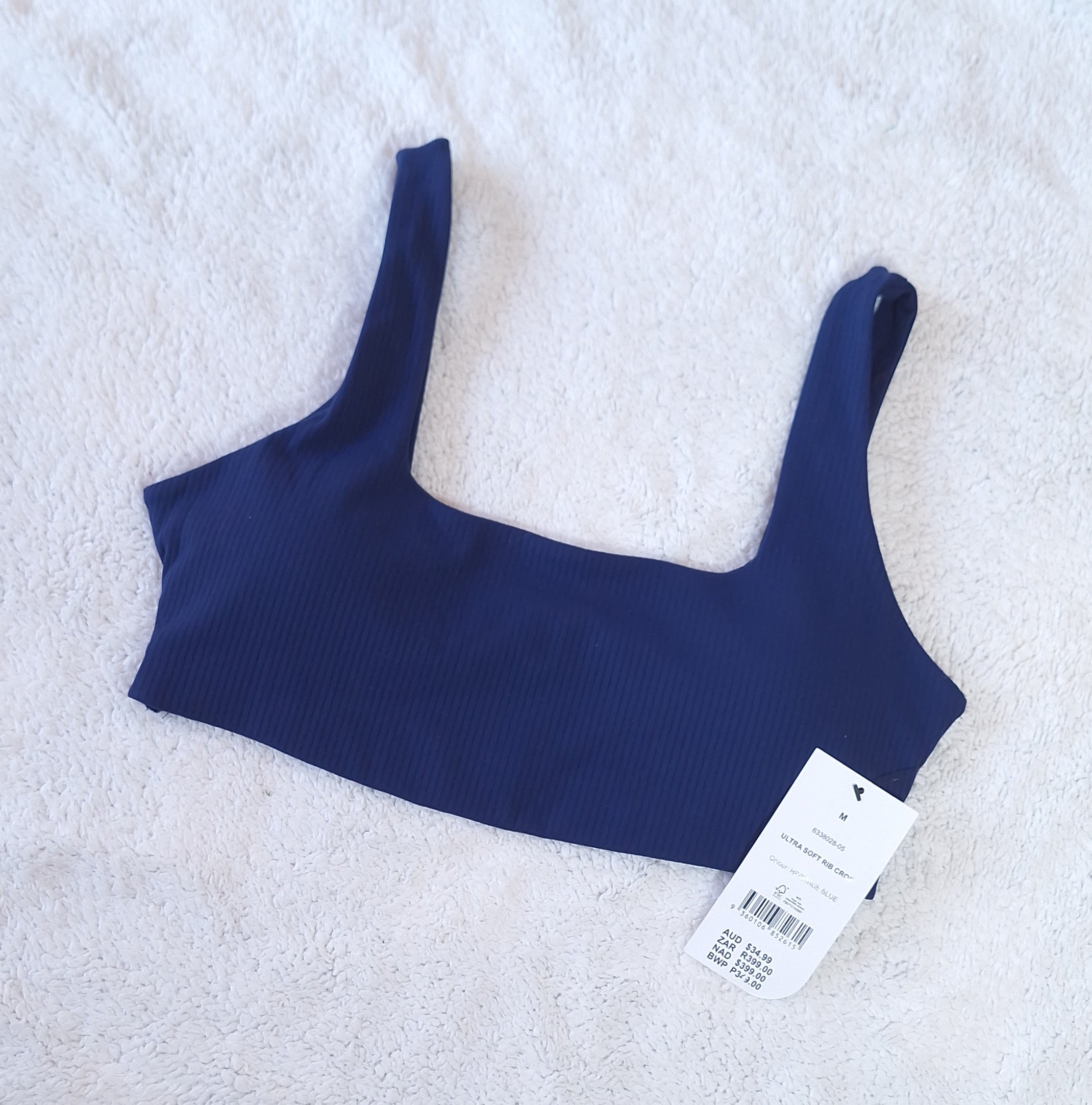 Cotton On Ultra Soft Rib Crop