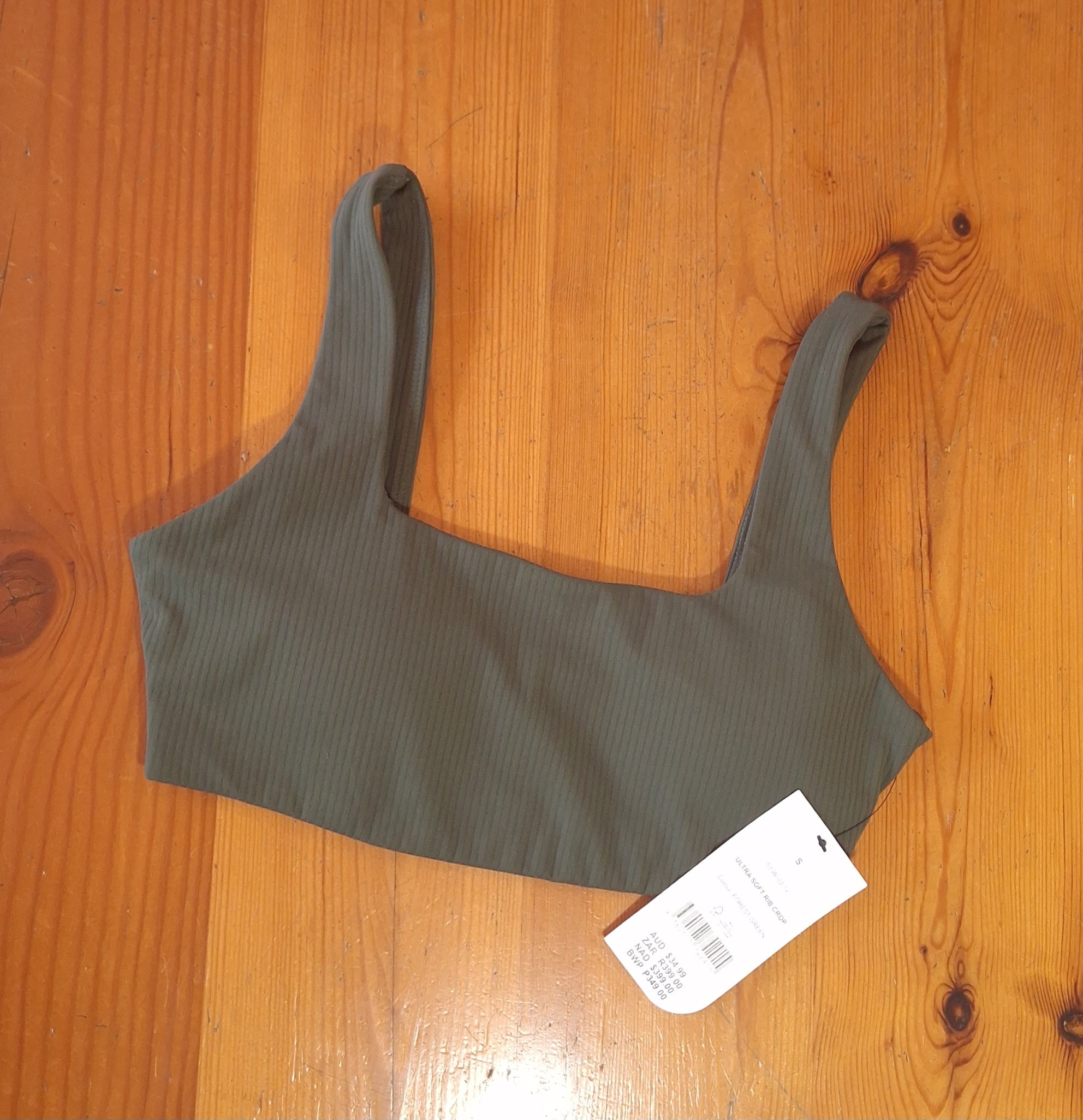 Cotton On Ultra Soft Rib Crop