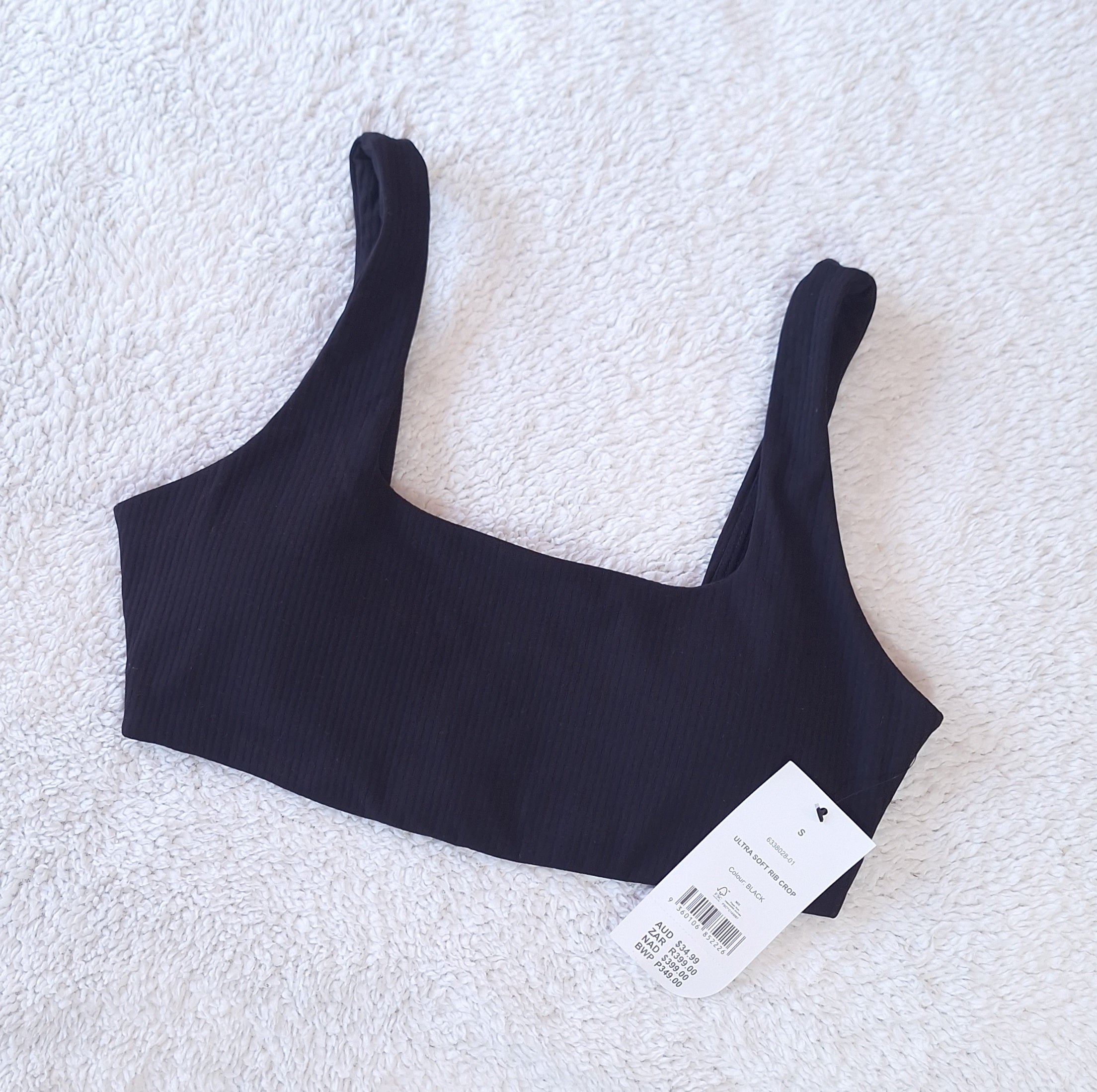 Cotton On Ultra Soft Rib Crop