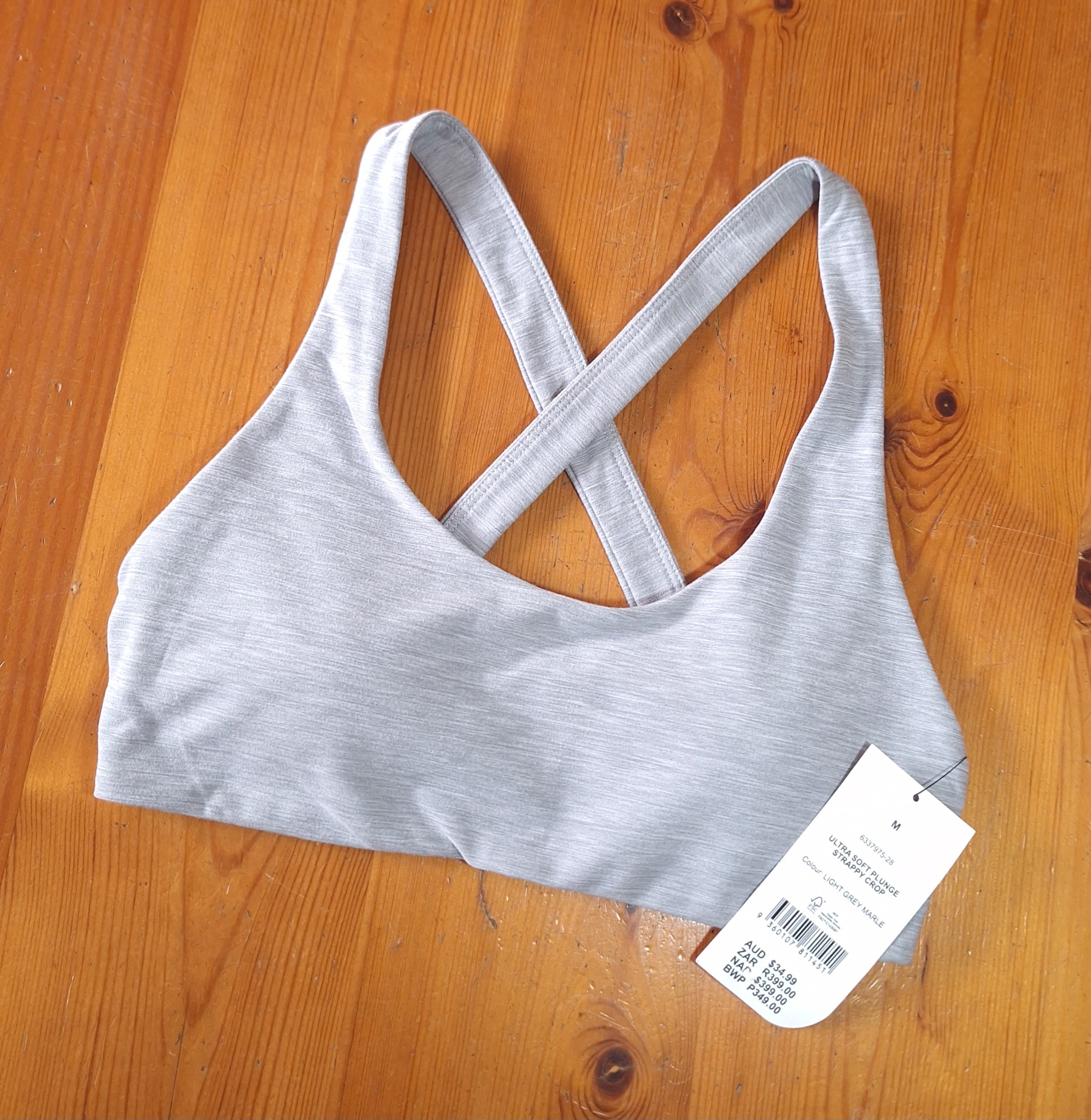 Cotton On - Ultra Soft Plunge Strappy Crop