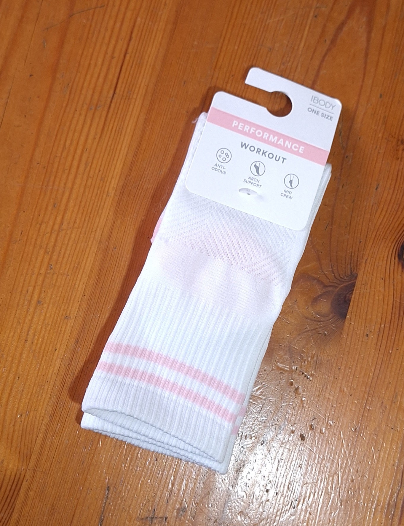 Cotton On Performance Mid Crew Running Sock