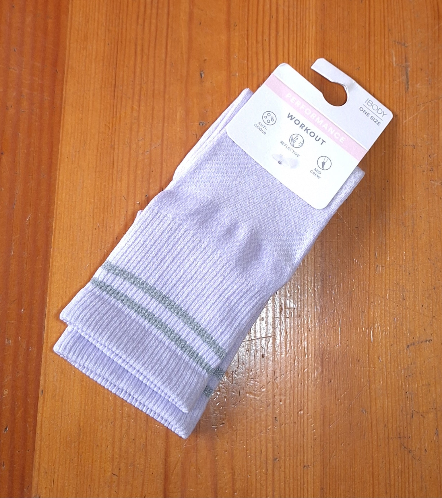 Cotton On Performance Mid Crew Running Sock