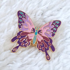 Enamel Butterfly Brooch