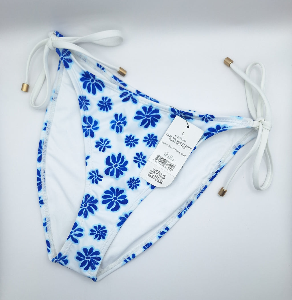 Cotton On  Fixed Tie Side Cheeky Bikini Bottom