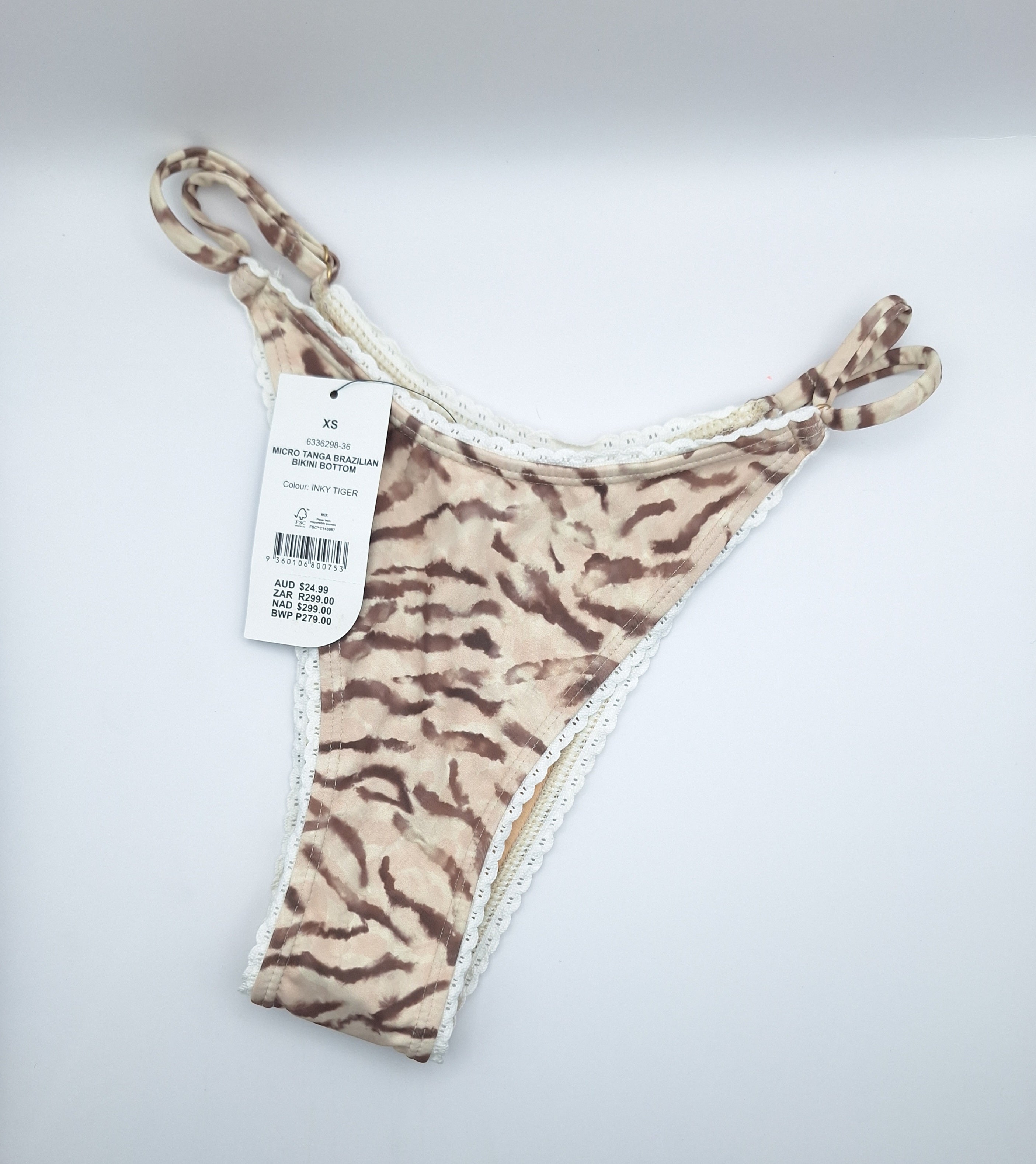 Cotton On Micro Tanga Brazilian Bikini Bottom