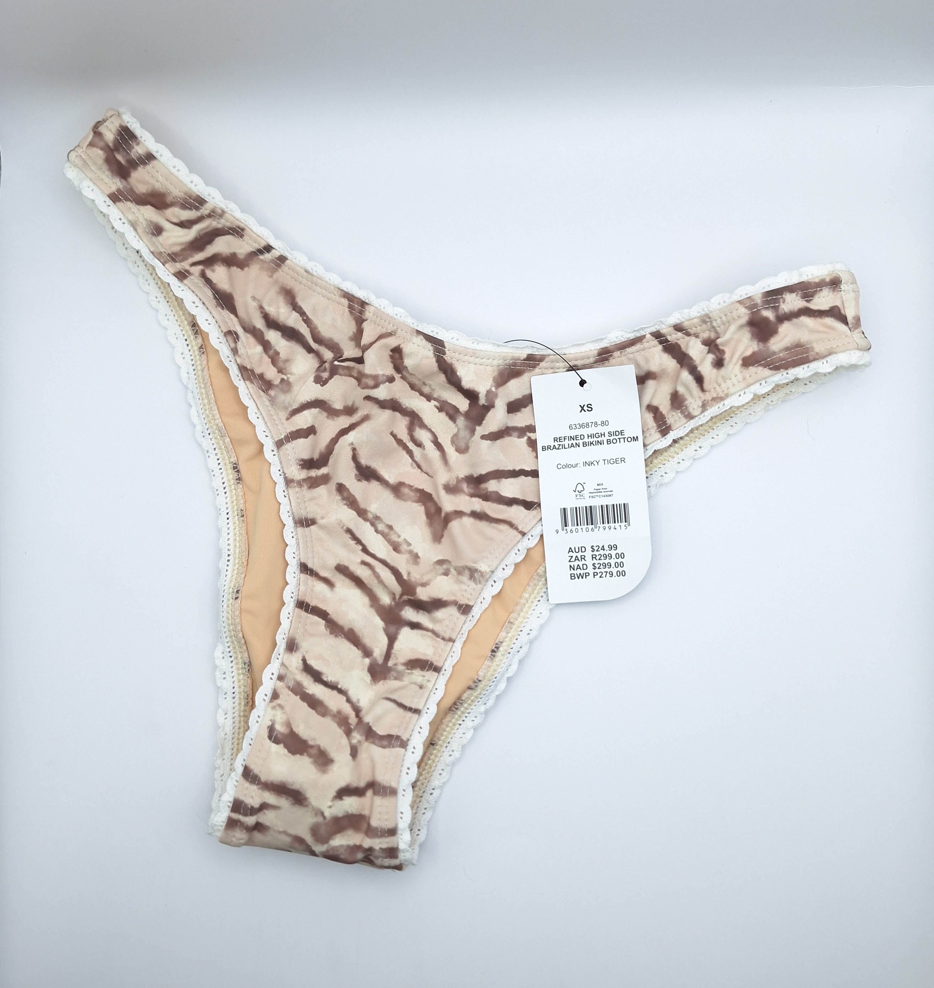 Cotton On Refined High Side Brazilian Bikini Bottom