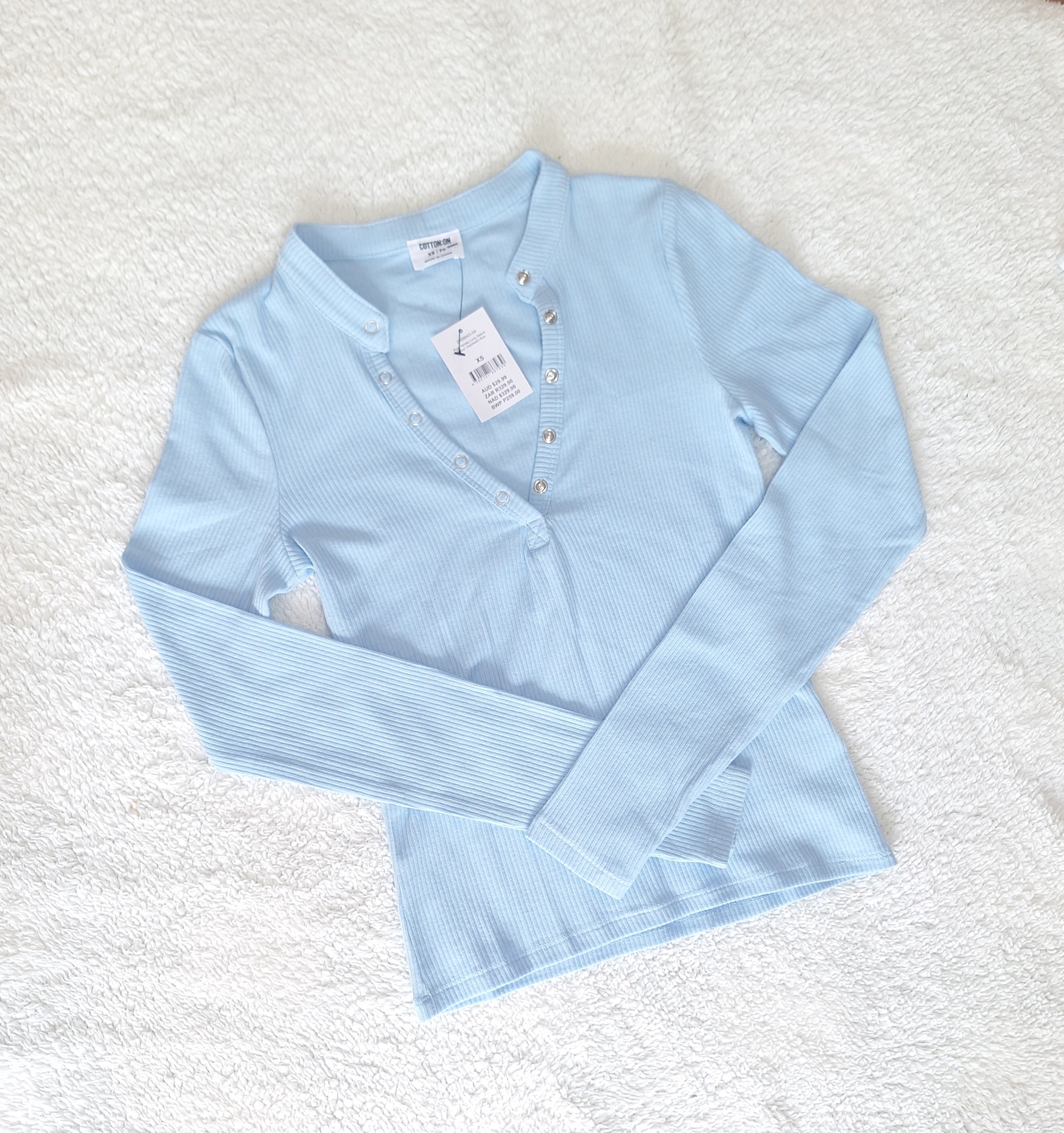 Cotton On Ryan Henley Long Sleeve Top