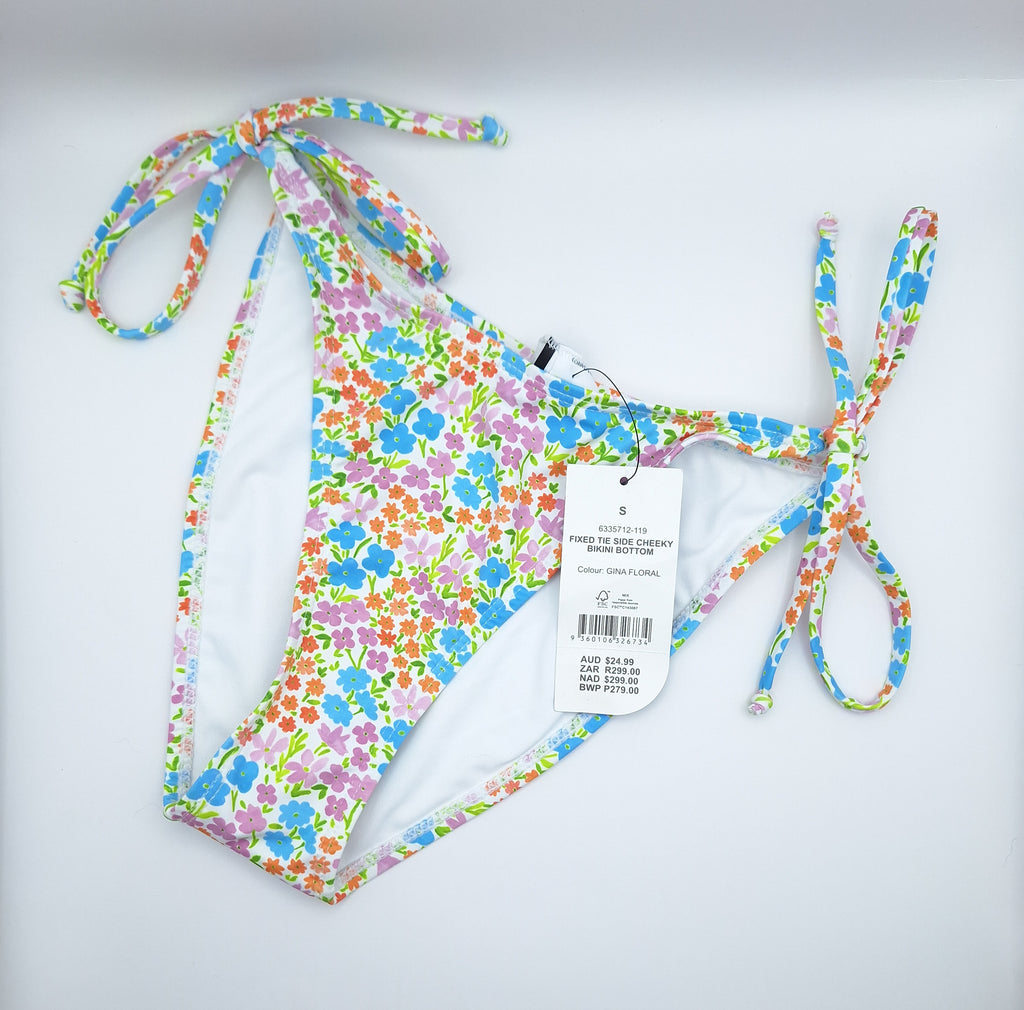 Cotton On  Fixed Tie Side Cheeky Bikini Bottom