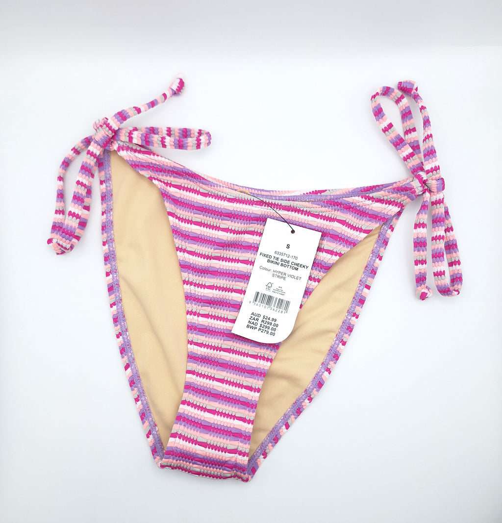Cotton On Fixed Tie Side Cheeky Bikini Bottom