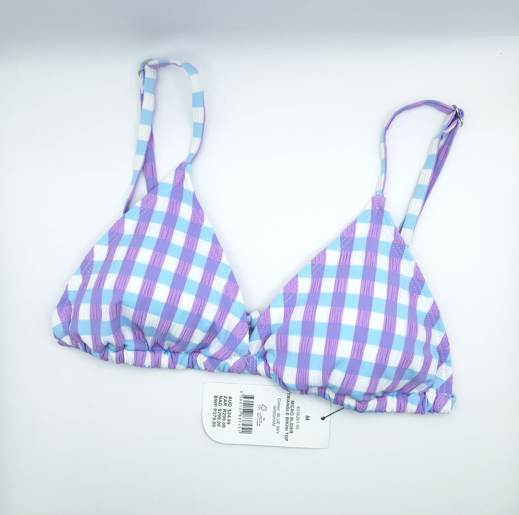 Cotton On Micro Slider Triangle Bikini Top