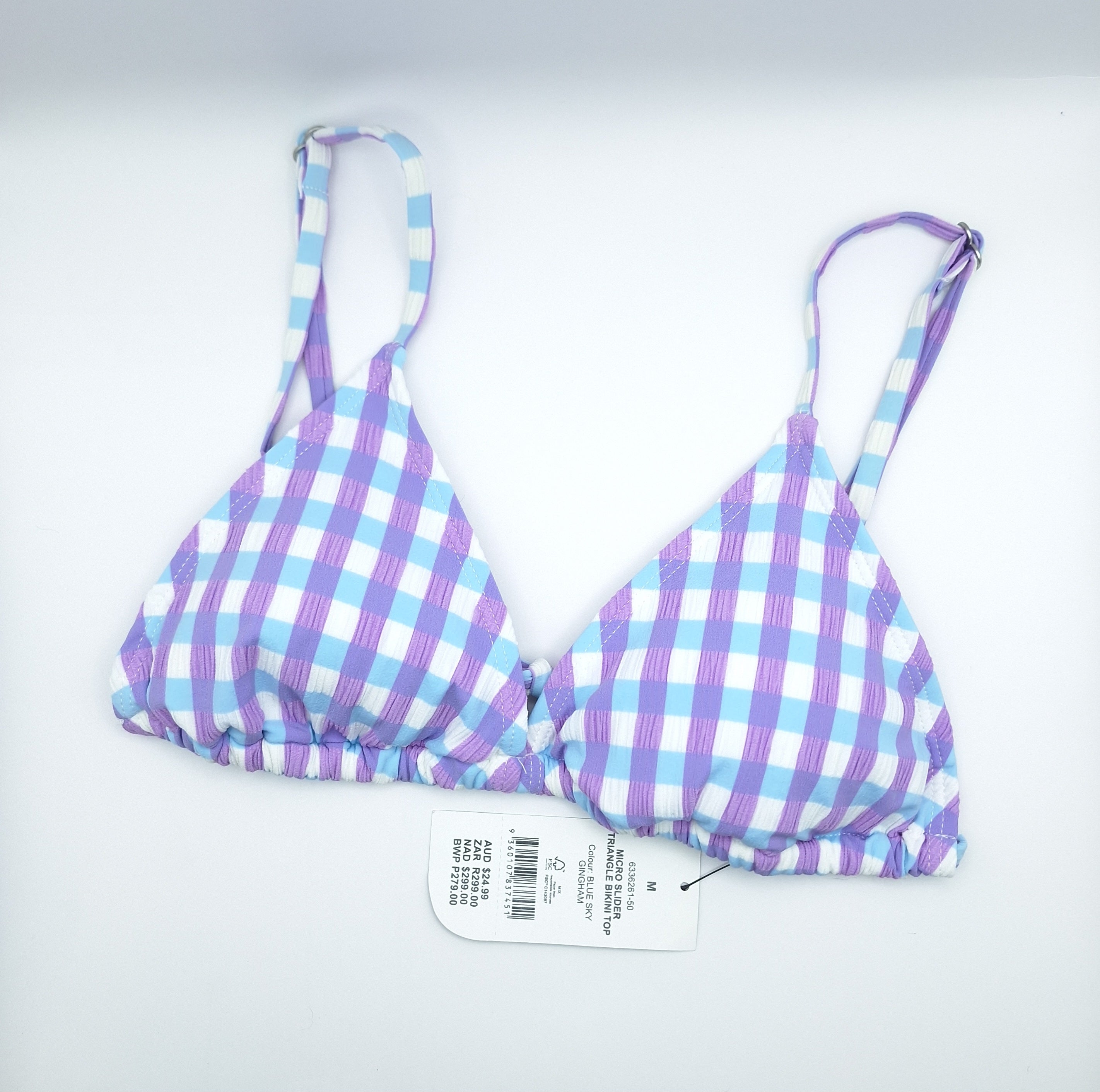 Cotton On Micro Slider Triangle Bikini Top