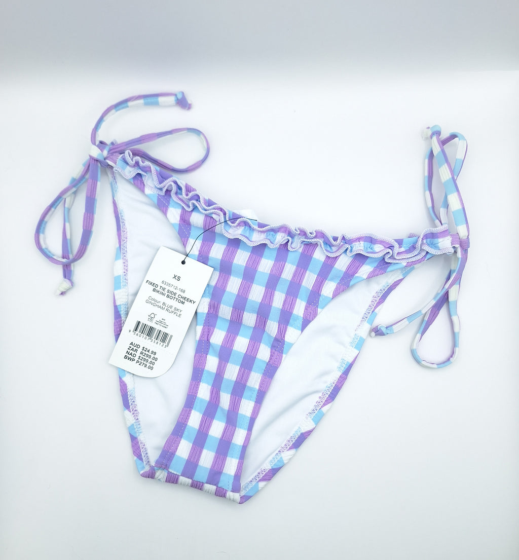 Cotton On Fixed Tie Side Cheeky Bikini Bottom