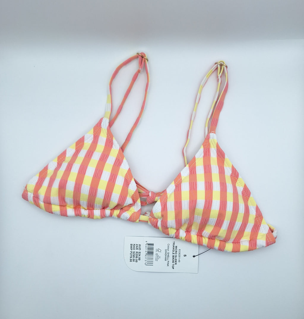 Cotton On Micro Slider Triangle Bikini Top