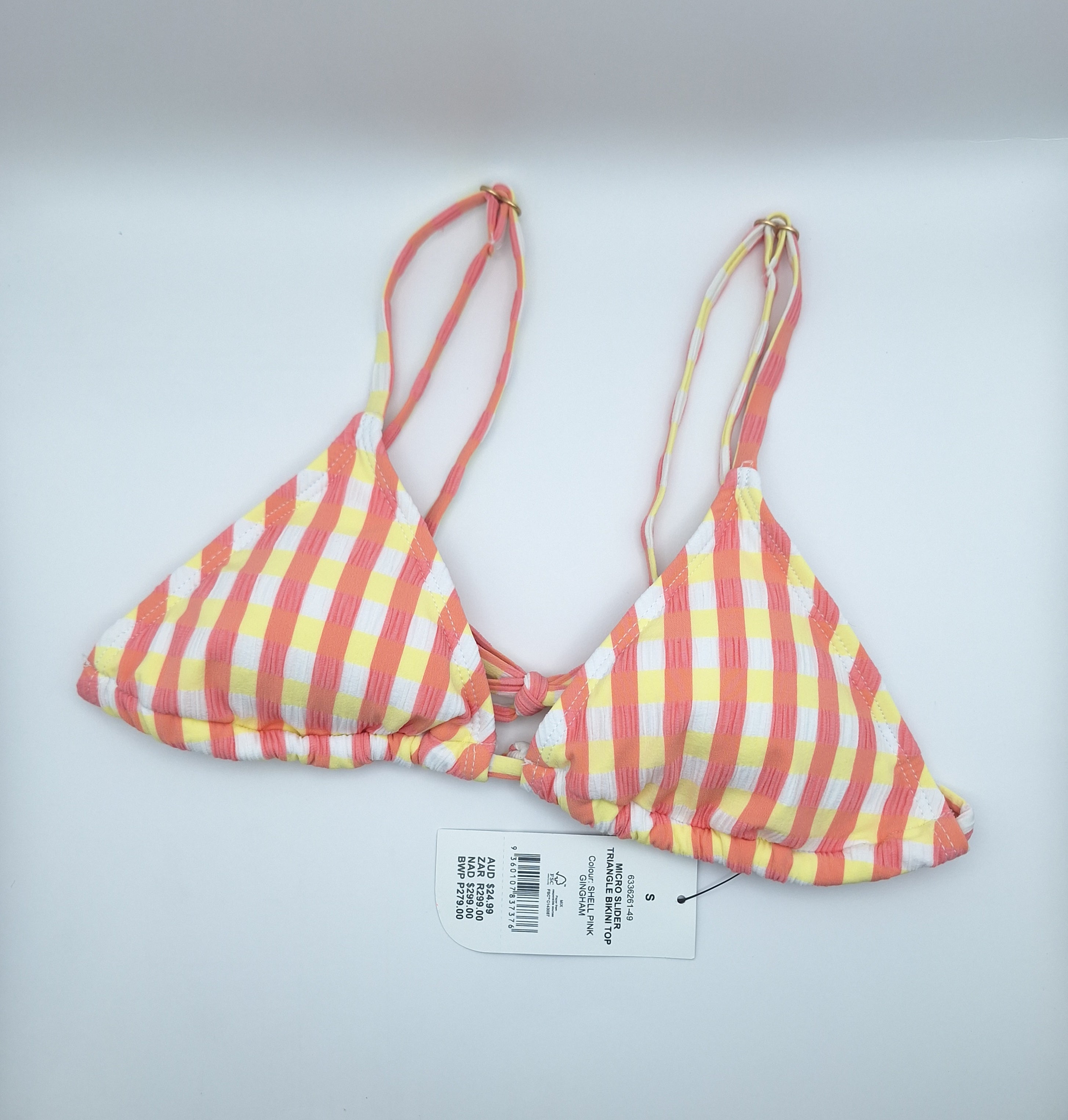 Cotton On Micro Slider Triangle Bikini Top