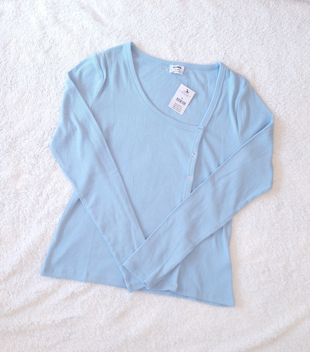 Cotton On Lily Asymmetric Long Sleeve Top