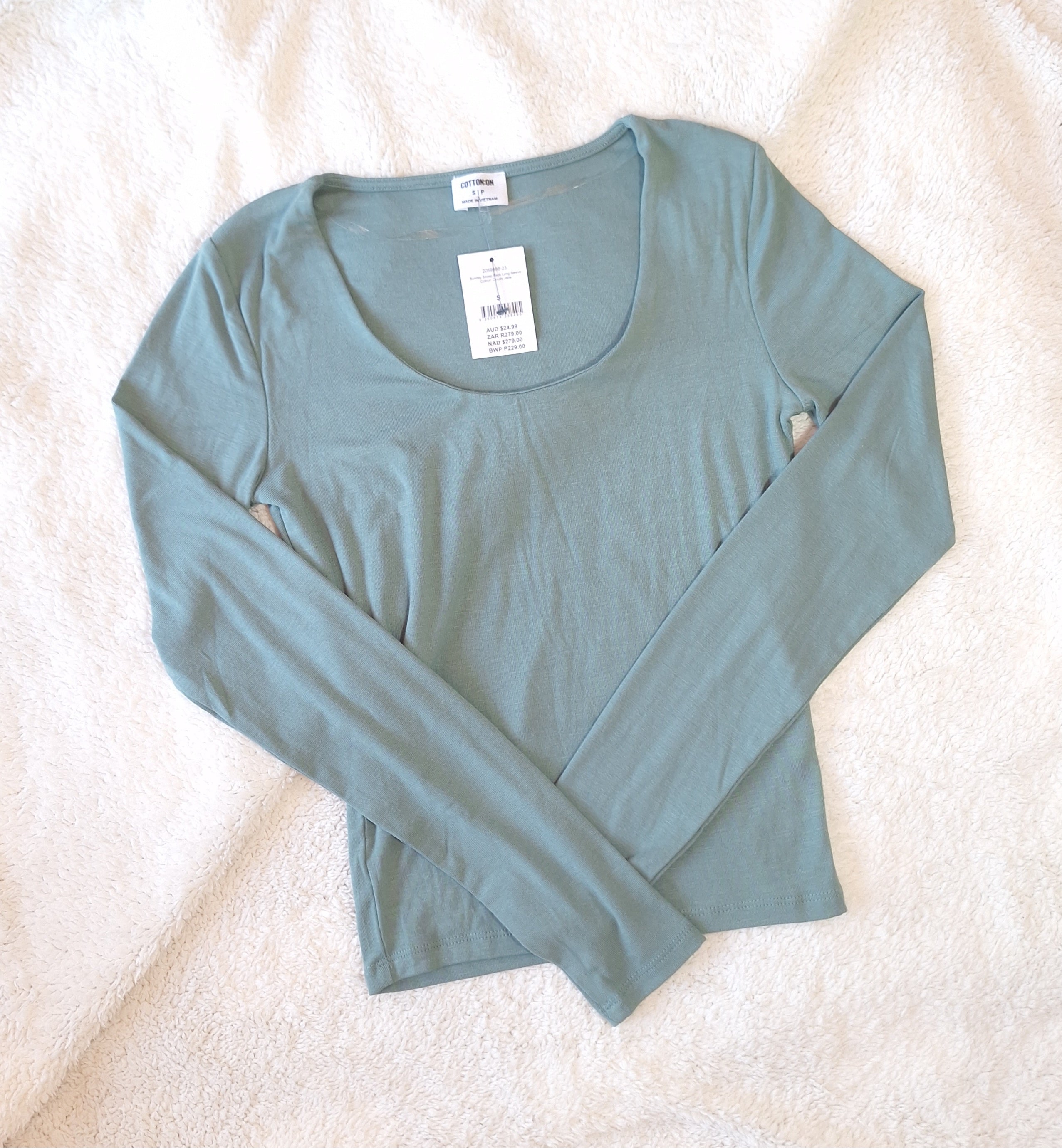 Cotton On Sunday Scoop Neck Long Sleeve
