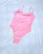 Cotton On Thin Strap Low Scoop One Piece Cheeky
