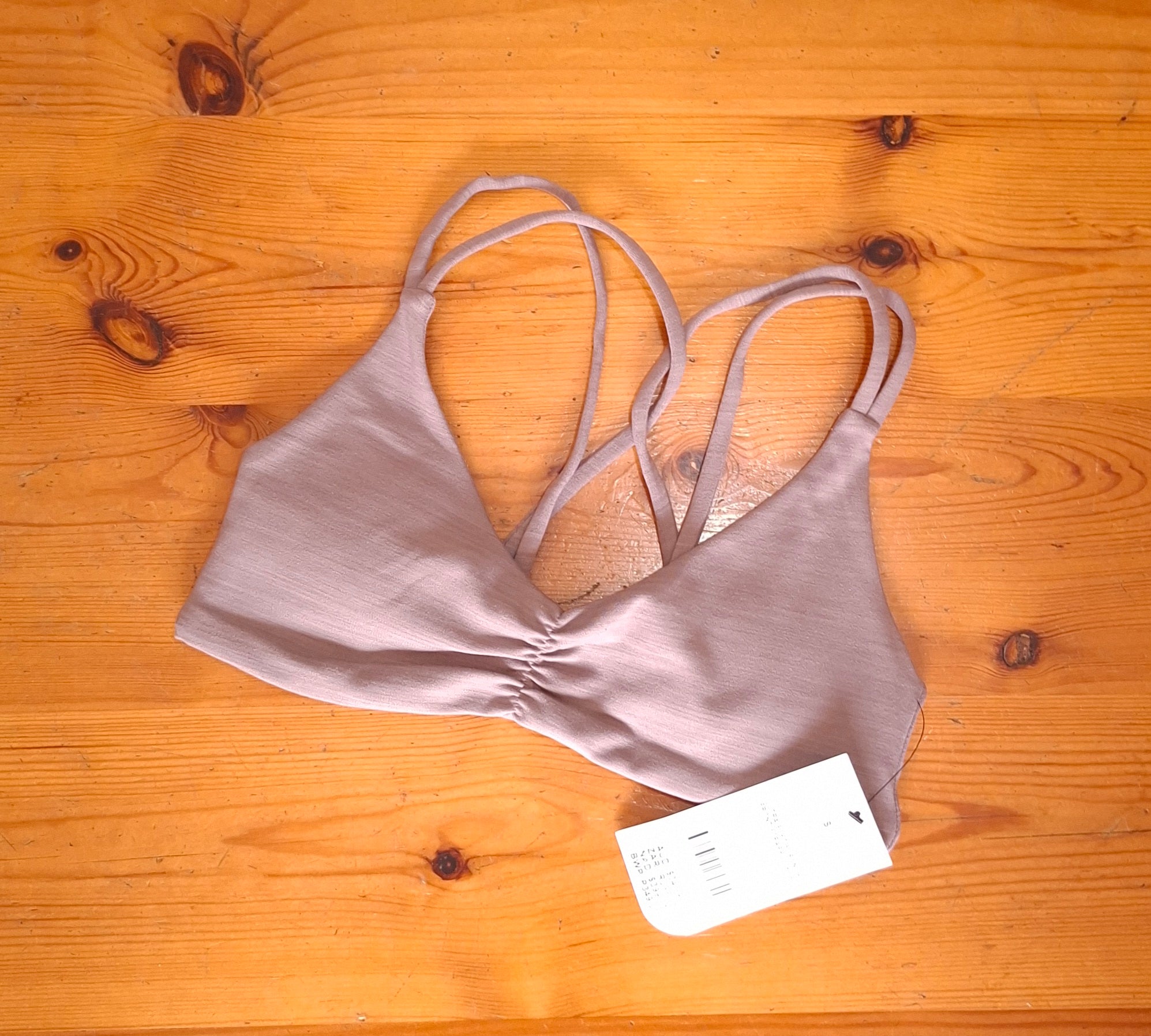Cotton On Womens Ultra Soft Scrunch Front Strappy Crop