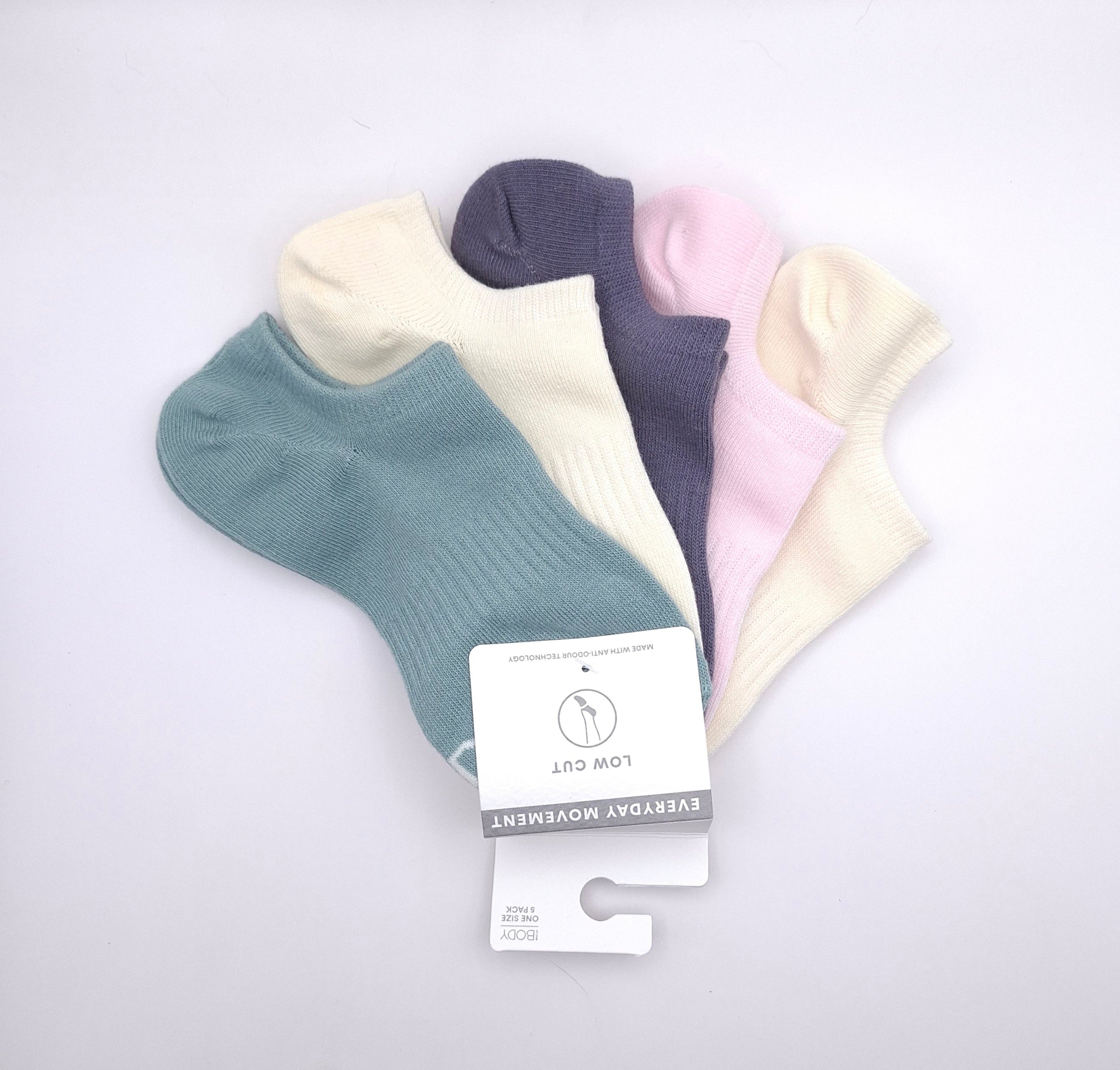 Cotton On Women's Body Low Cut Sneaker Socks 5PK