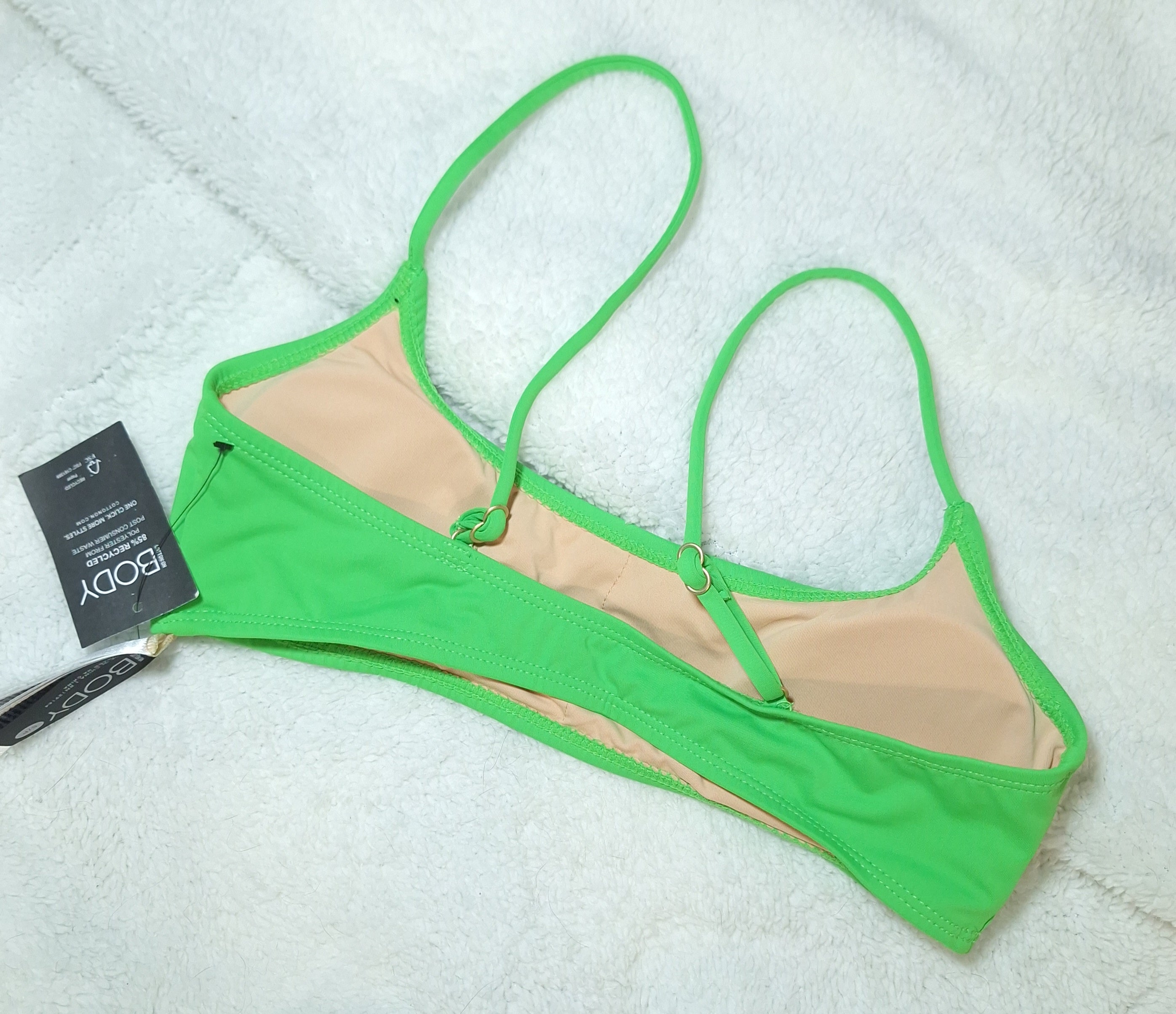 Cotton On Scoop Neck Crop Bikini Top