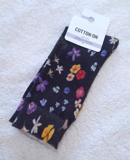 Cotton On - Printed Crew Sock