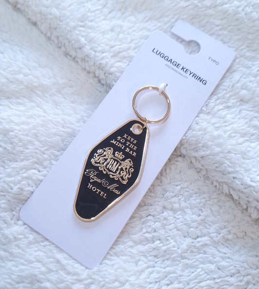 Luggage Keyring , Keys to the Mini Bar