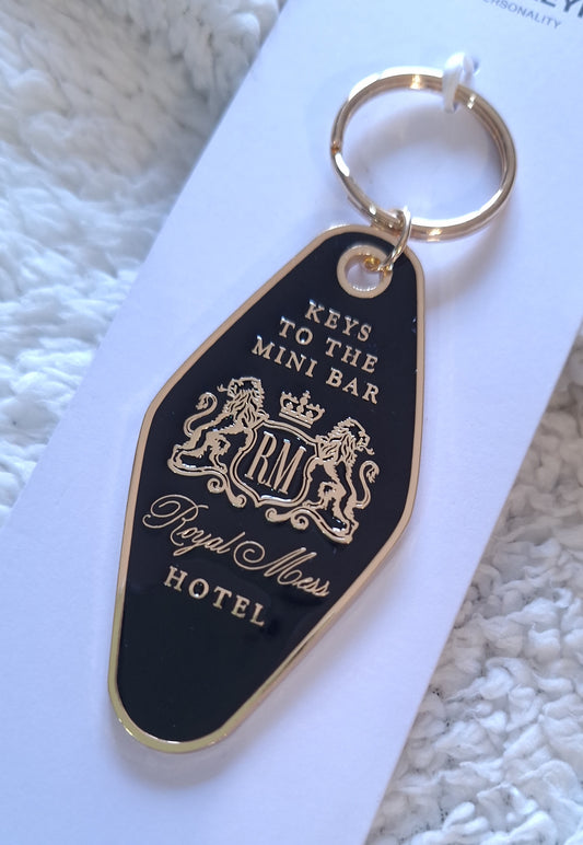 Luggage Keyring , Keys to the Mini Bar