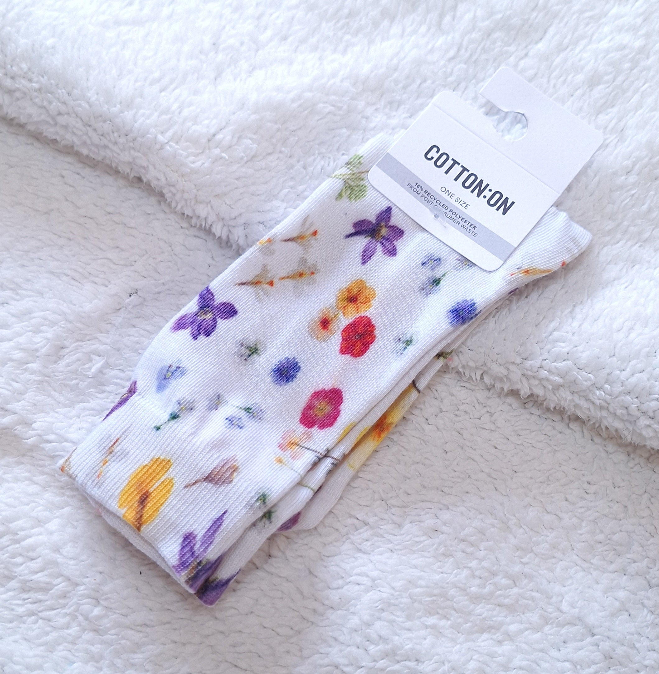 Cotton On  Printed Crew Sock
